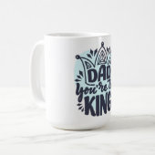 Vater Du bist der König Kaffeetasse (Vorderseite Links)