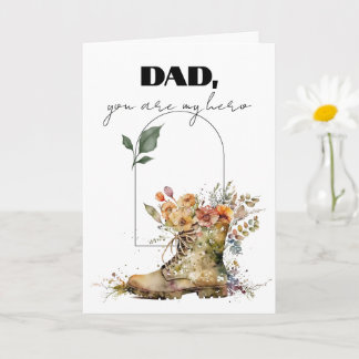 Vater du bist mein Held Happy Vathers Day Karte