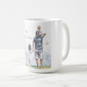 Vater, du bist mein Held Kaffeetasse (VorderseiteRechts)