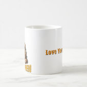 Vater, du bist mein Held Kaffeetasse (Mittel)