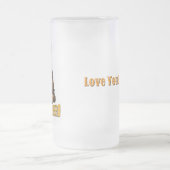 Vater, du bist mein Held Mattglas Bierglas (Mittel)