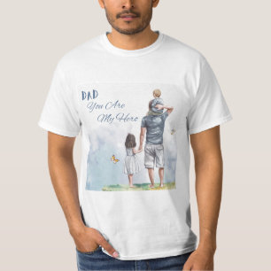 Vater, du bist mein Held T-Shirt