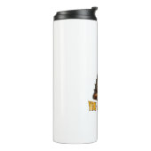 Vater, du bist mein Held Thermosbecher (Nach links gedreht)