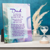 Vater, du stehst neben mir - Beileid Fotoplatte (Seite)