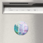 Vater, du stehst neben mir - Beileid Magnet (In Situ (Geschirrspüler))