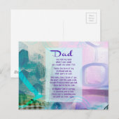 Vater, du stehst neben mir - Beileid Postkarte (Vorne/Hinten)