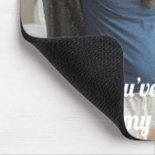 Vater, du warst immer mein Held. Mousepad (Ecke)