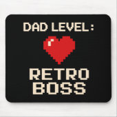 Vater-Ebene: Design für den Retro-Gaming-Boss Mousepad (Vorne)