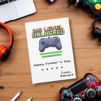 Vater-Ebene entriegelt | Gamer Vater Erster Vatert