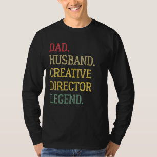 Vater Ehemann Creative Director Legende Creative D T-Shirt