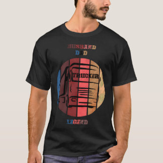 Vater Ehemann Fernfahrer Legende T-Shirt