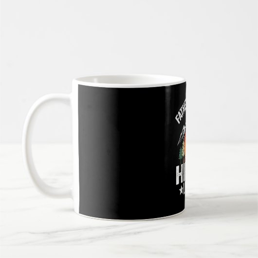 Vater Ehemann Wanderlegende Faultier Wanderer Retr Kaffeetasse (Links)