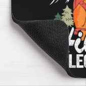 Vater Ehemann Wanderlegende Faultier Wanderer Retr Mousepad (Ecke)