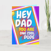 VATER - Ein Cooler Typ Karte (Vorderseite)