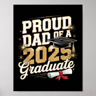Vater einer 2025-Grad-Unterstützung für benutzerde Poster