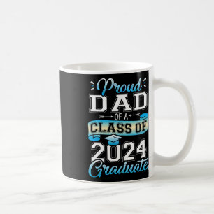 Vater einer Cl von 2024 Graduate Funny Senior 2024 Kaffeetasse