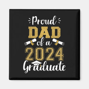 Vater einer Cl von 2024 Graduate Senior 2024 Gradu Magnet