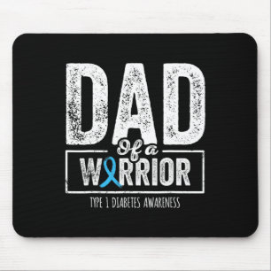 Vater einer Diabetes-Sensibilisierungsgruppe für d Mousepad