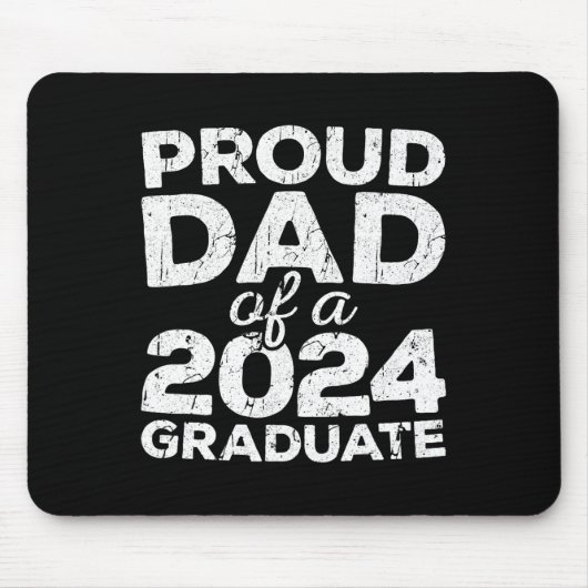 Vater eines 2024-Grad-Senior-Cl-Abschlüsse Mousepad (Vorne)
