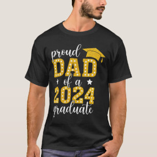 Vater eines Cl von 2024 Graduate Senior Abschluss  T-Shirt