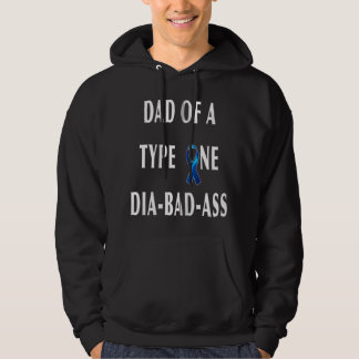 VATER eines Dia-Bad-Ass Diabetikers oder Daugs Hoodie