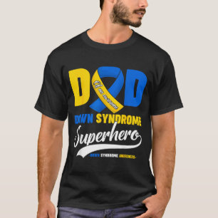 Vater eines großartigen Down-Syndrom-Superhelden-S T-Shirt
