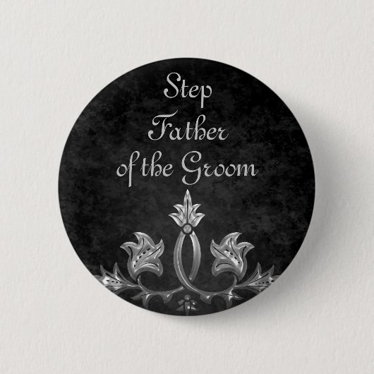 Vater eines Hochzeitstifts Button (Vorderseite)