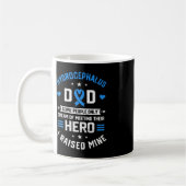 Vater eines Hydrocephalus-Kriegerüberlebens Kaffeetasse (Links)