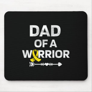 Vater eines Kriegers im DIPG-Bewusstsein Kinder kö Mousepad