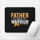Vater eines Kriegers Krebs im Kindesalter - Ribbon Mousepad (Mit Mouse)