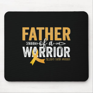 Vater eines Kriegers Krebs im Kindesalter - Ribbon Mousepad