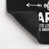Vater eines Kriegers Mousepad (Ecke)