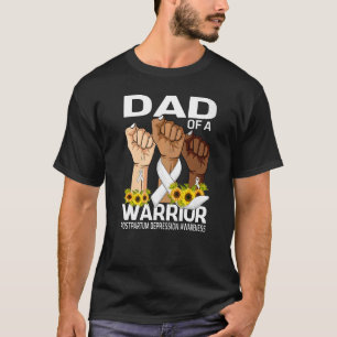 Vater eines Kriegers nach der Partum-Depression T-Shirt