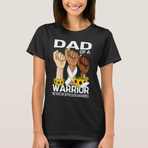Vater eines Kriegers nach der Partum-Depression T-Shirt