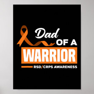 Vater eines Kriegers Rsd Crps-Bewusstsein Poster
