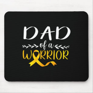 Vater eines Kriegers zur Sensibilisierung für Kreb Mousepad