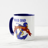 Vater eines Marine-Kernwaffe Tasse (Vorderseite Links)