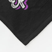 Vater eines Vaters für Epilepsie in einem Kriegshe Fleecedecke (Ecke)