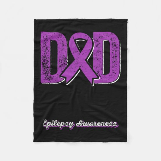 Vater eines Vaters für Epilepsie in einem Kriegshe Fleecedecke (Vorderseite)