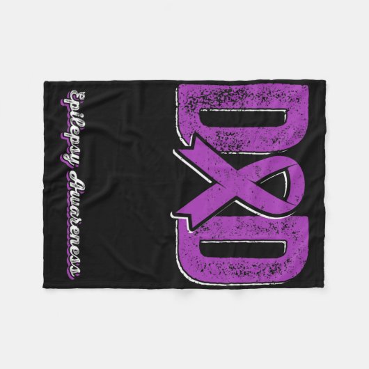 Vater eines Vaters für Epilepsie in einem Kriegshe Fleecedecke (Vorderseite (Horizontal))