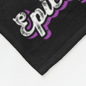 Vater eines Vaters für Epilepsie in einem Kriegshe Fleecedecke (Ecke)