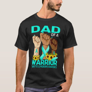 Vater eines Warrior Tourette-Syndrom T-Shirt