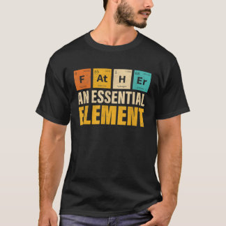 Vater eines wesentlichen Elements Zeitraum Vateru2 T-Shirt