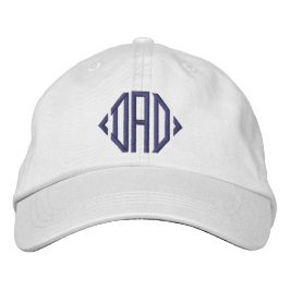 Vater Einfache moderne Typografie Bestickte Baseballkappe