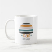 Vater eingerichtet Retro Kaffeetasse (Links)