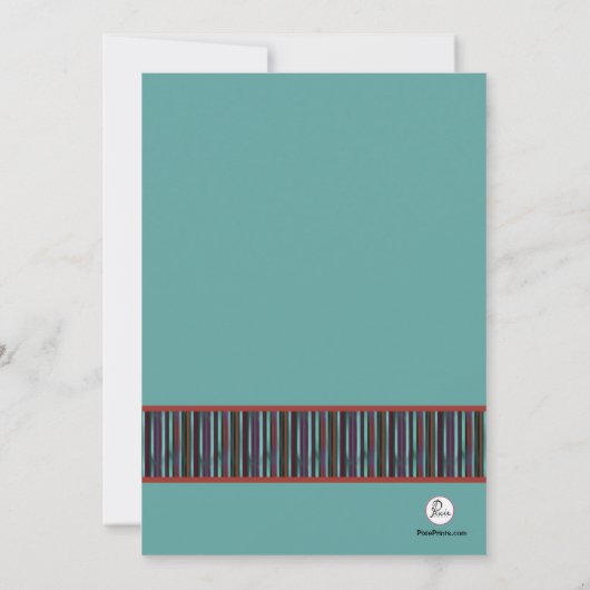 Vater-Einladung Einladung (Rückseite)