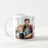 Vater Erste Liebe Forever Hero Personalisiert 2 Fo Kaffeetasse (Links)