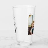Vater Erste Liebe Forever Hero Personalisiertes Fo Glas (Links)