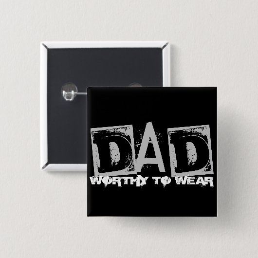 VATER - es lohnt sich zu tragen Button (Vorne & Hinten)