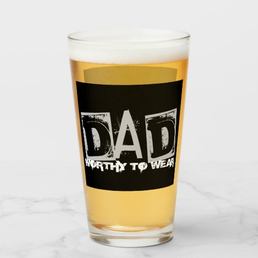 VATER - es lohnt sich zu tragen Glas (Vorne (Gefüllt))